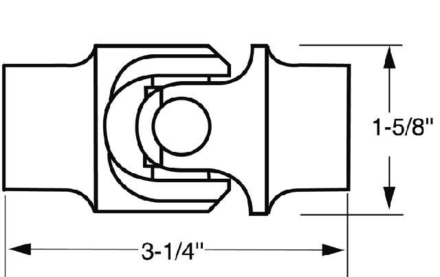 Steering U-Joint I186253