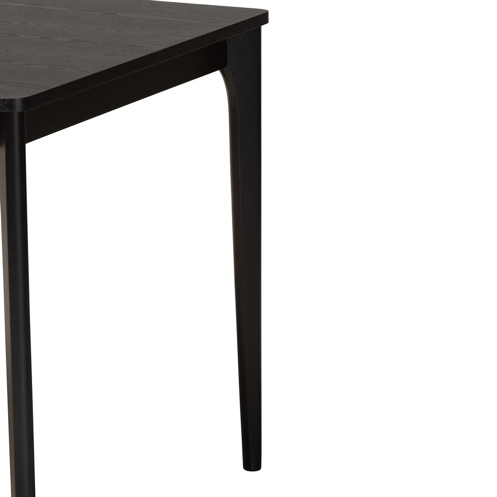 Black Finished Wood Dining Table R7060