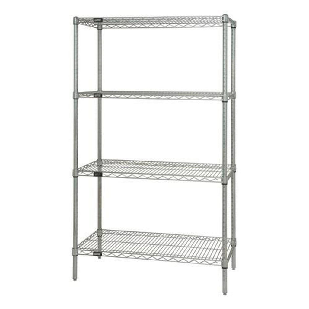 Chrome Wire Shelving Unit B3616