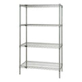 Chrome Wire Shelving Unit B3616