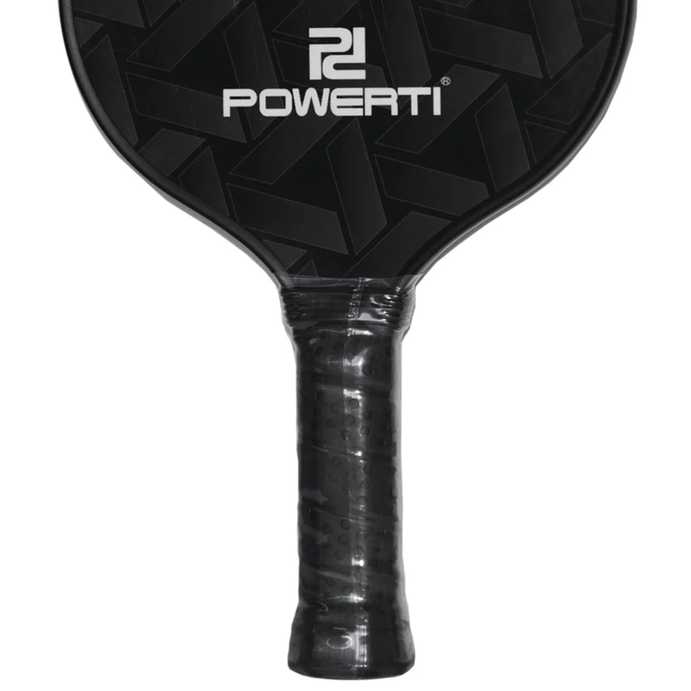 Carbon Fiber Surface Pickleball Paddle Set with 2 Balls Q91442