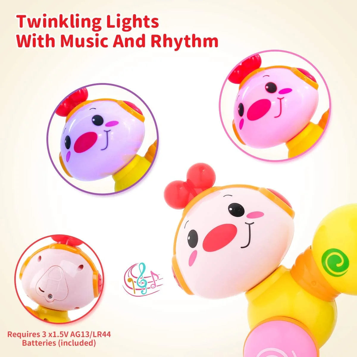 Infant Musical Crawling Toy with Light Up M631