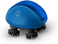 Portable Mini Scalp Massager, IPX7 Waterproof Wireless, Octopus Head, Blue, Pack of 2 K3055