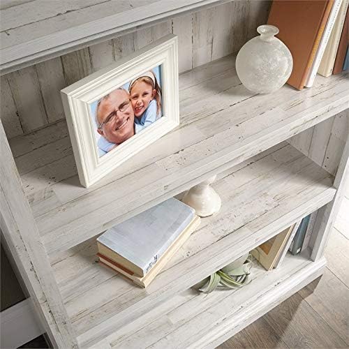 White 3-Shelf Wood Bookcase Z969