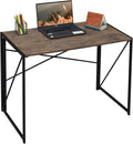 Brown Pack of 2 Folding Desk Q509
