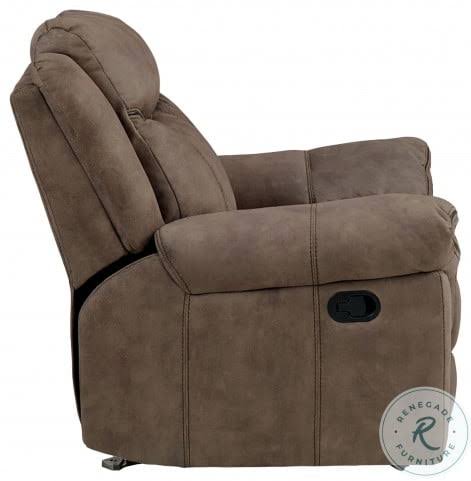 Brown Glider Reclining Chair W7672