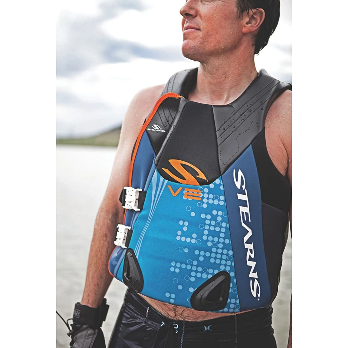 Men's 2XL Blue Neoprene Life Jacket Vest F552881