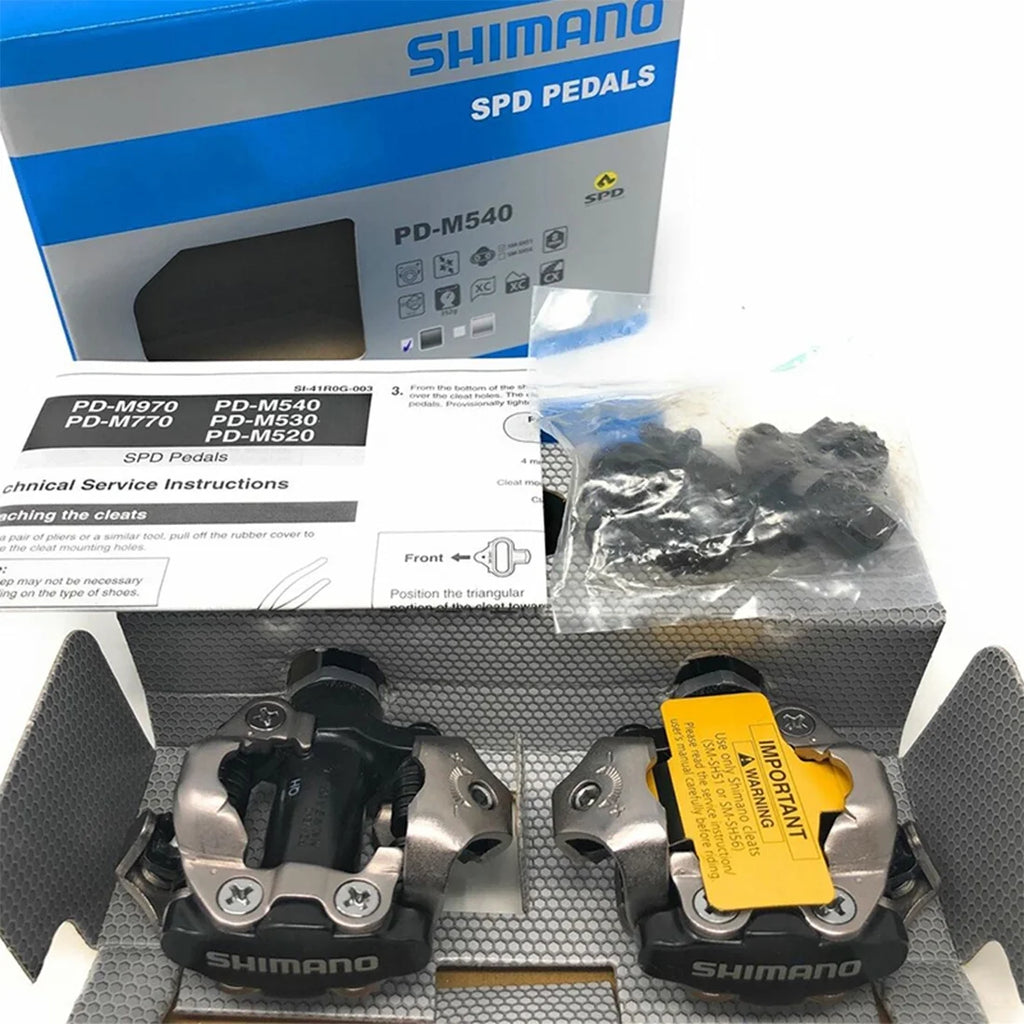 M540 SPD Clipless Pedals with SH51 Cleats N37299