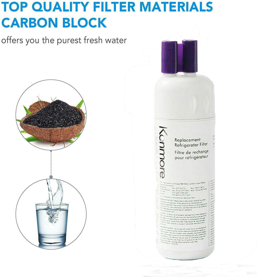 White Refrigerator Water Filter (3 PACKS) I706