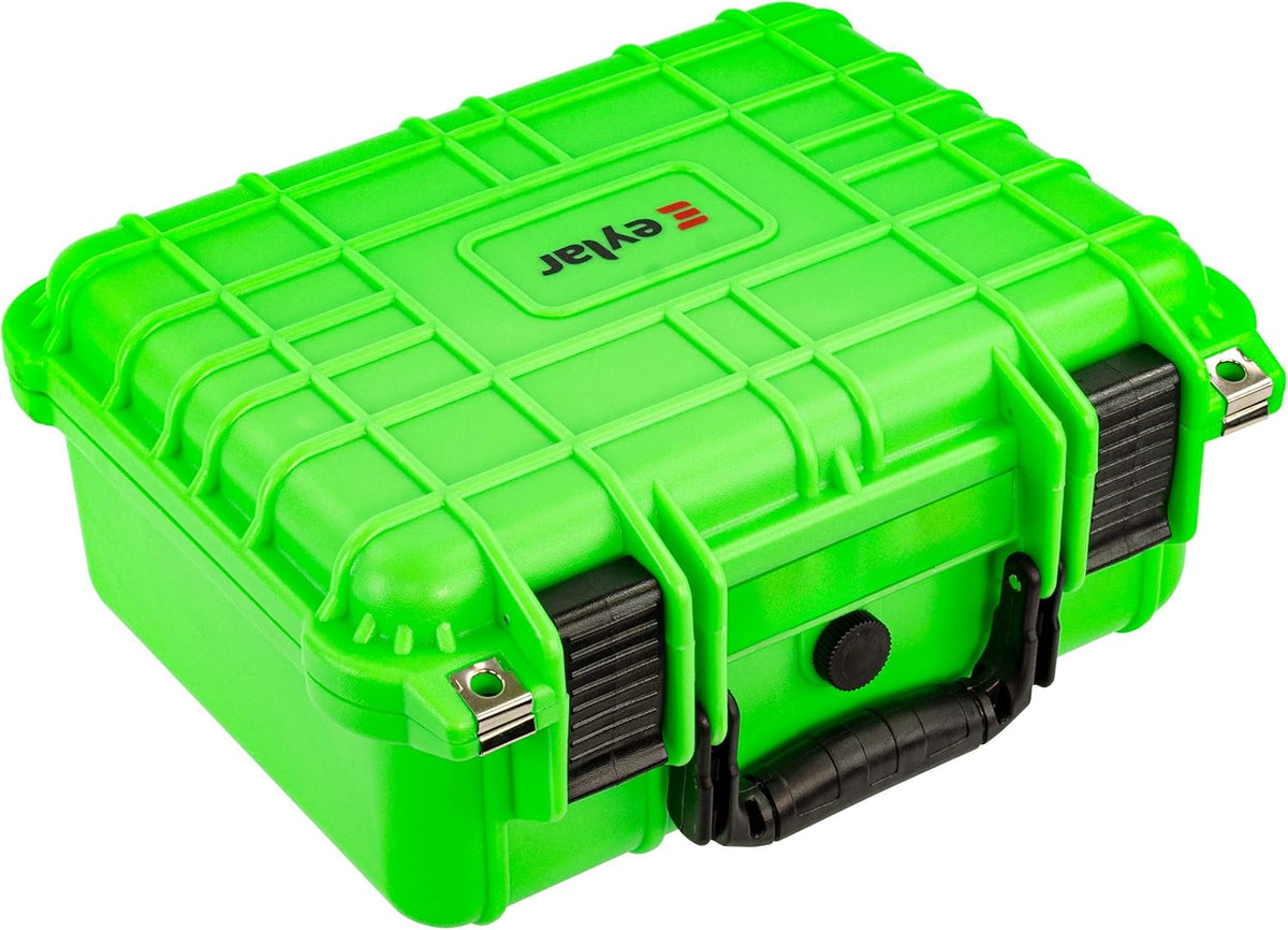 Neon Green Pack of 2 Hard Case with Foam Z510171