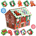 12 Day Countdown to Christmas Wooden Advent Calendar Magnetic Gingerbread House C512730