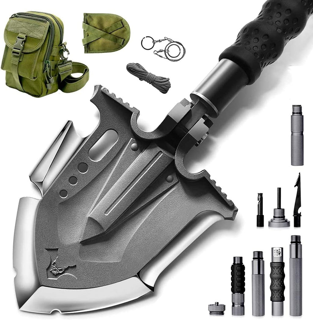 Folding Multifunctional Camping Shovel F8066
