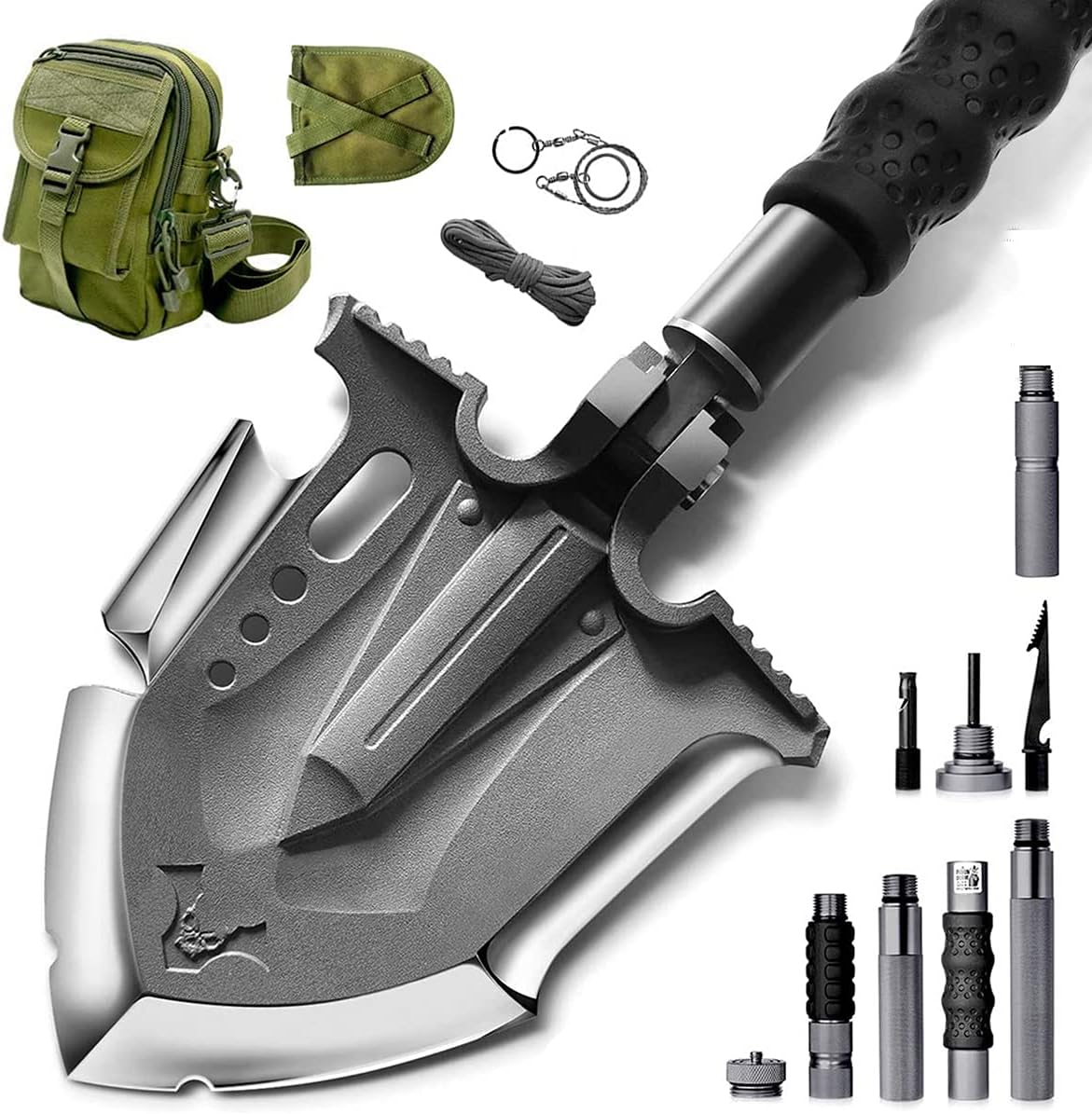 Folding Multifunctional Camping Shovel F8066