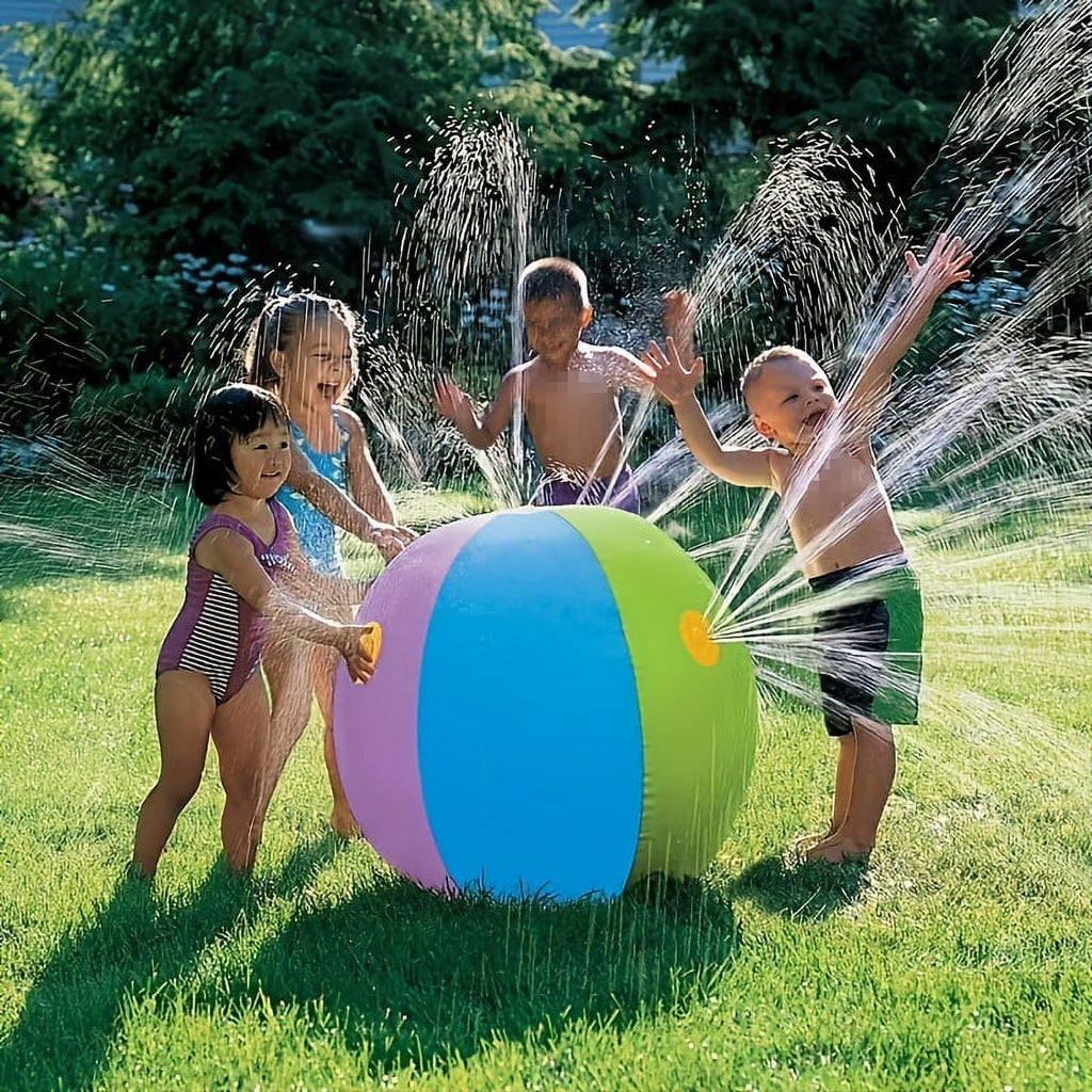 Inflatable Water Sprinkler Ball Outdoor Swimming Pool Beach Toys M722