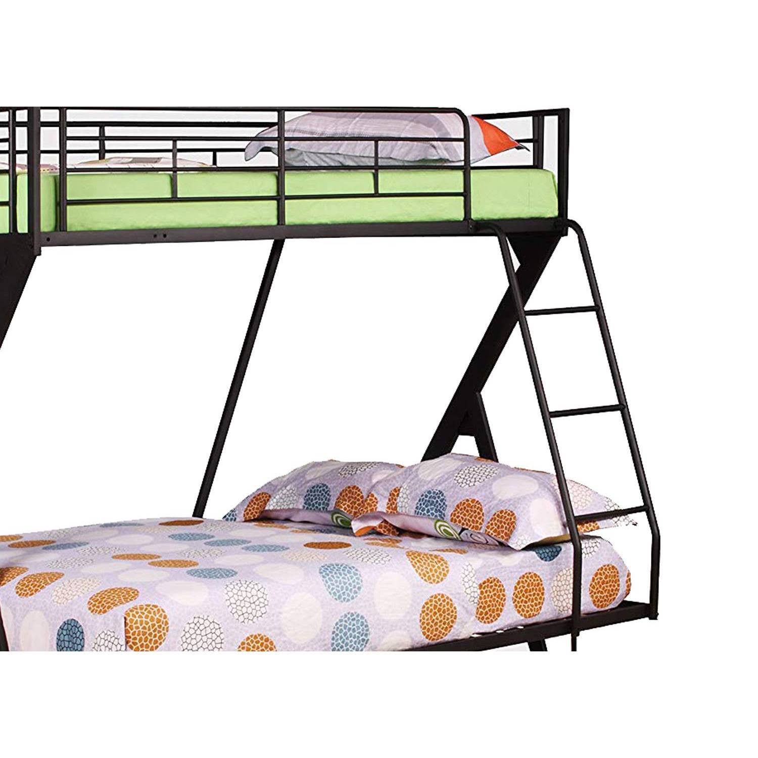 Metal Twin/Full Bunk Bed W5722