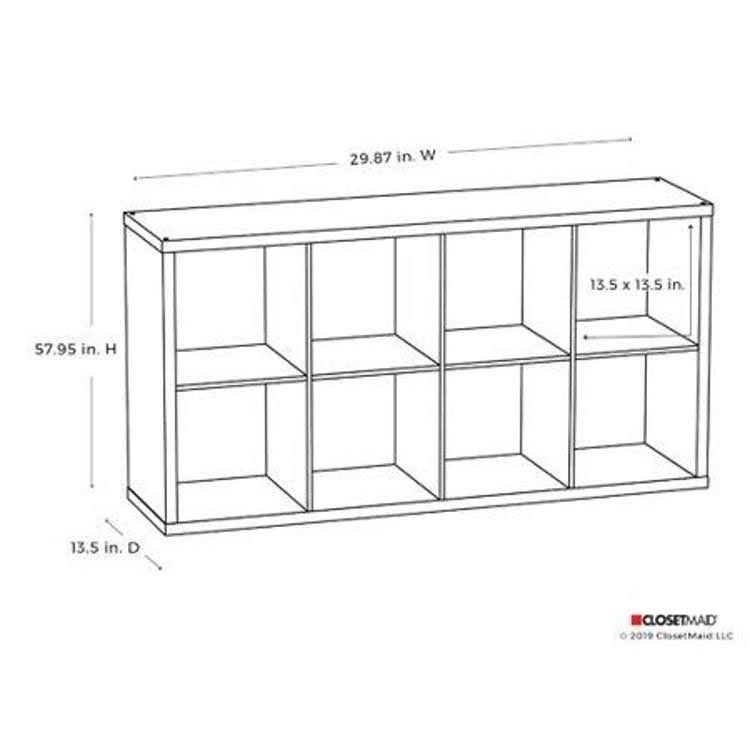 Brown Cube Bookcase S952439