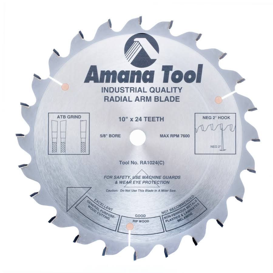 Carbide Tipped 10 inch Circular Saw Blade V596452