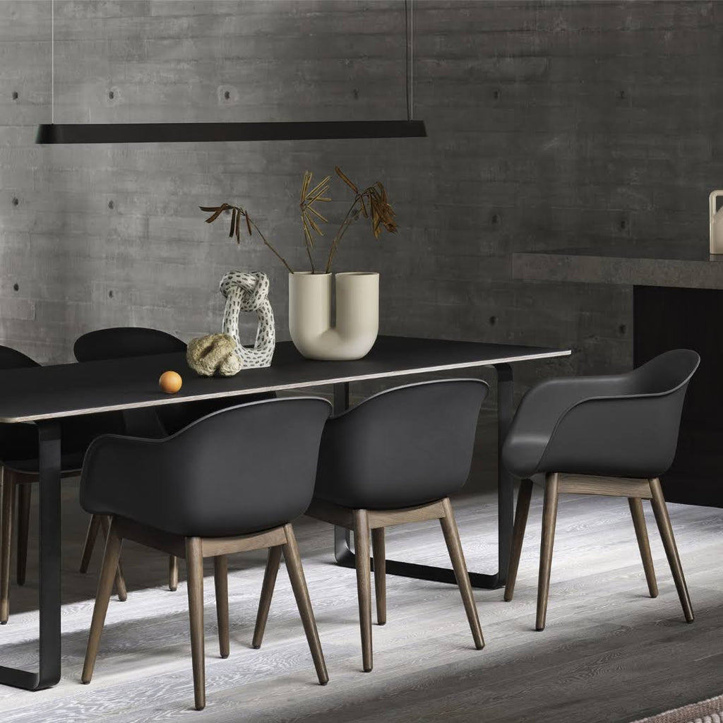Black Fiber Armchair S7940