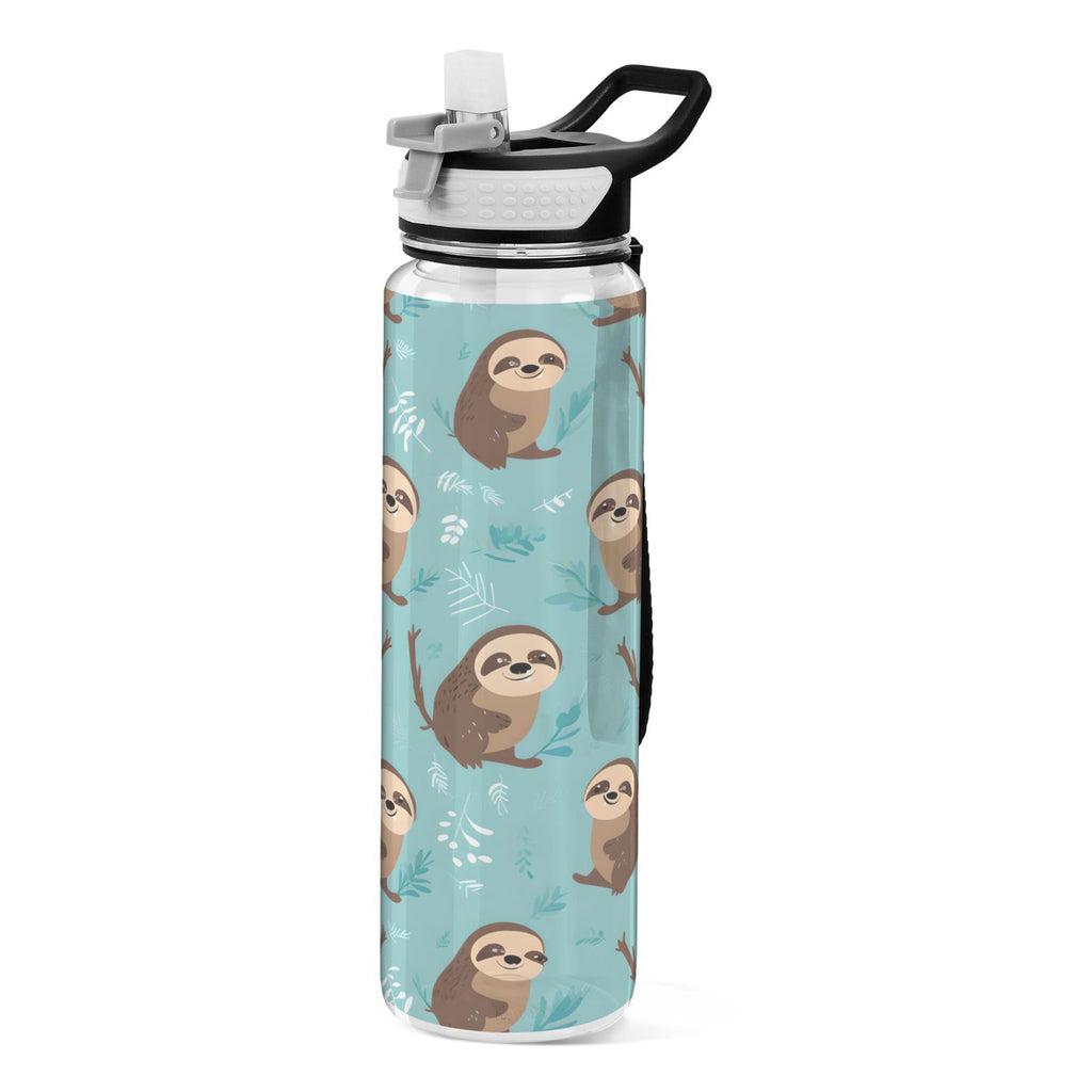 32oz Tritan Leakproof BPA Free Clear Water Bottle with Straw G54419