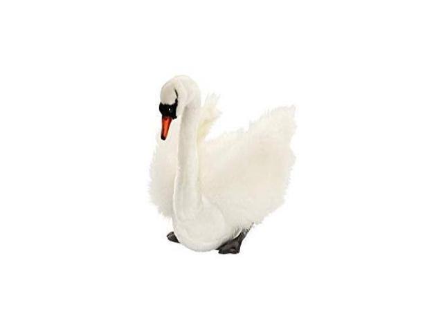 White Plush Swan L6581