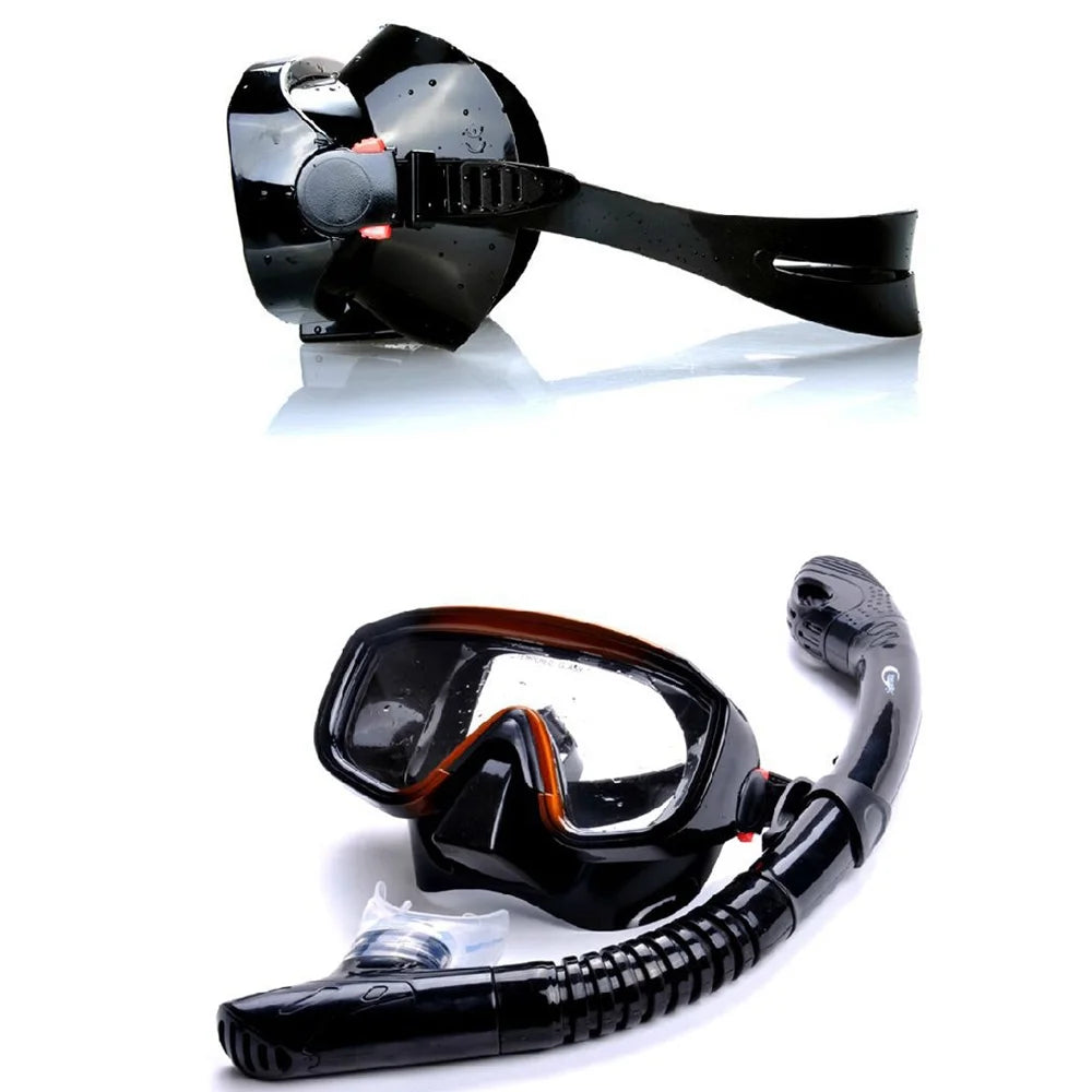 Silicone Dive Snorkel Set for Swimming Diving Snorkeling Equipment U436