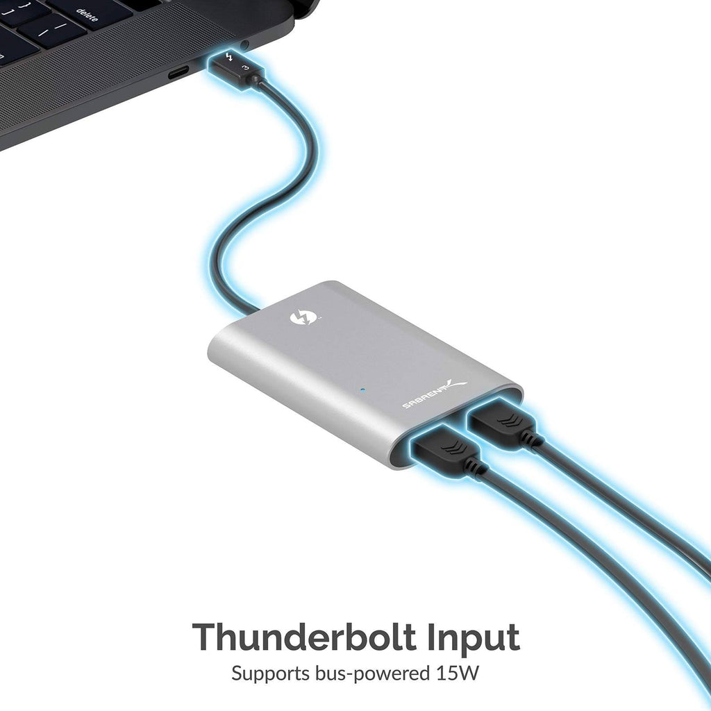 Thunderbolt 3 to Dual HDMI 2.0 Adapter B11515