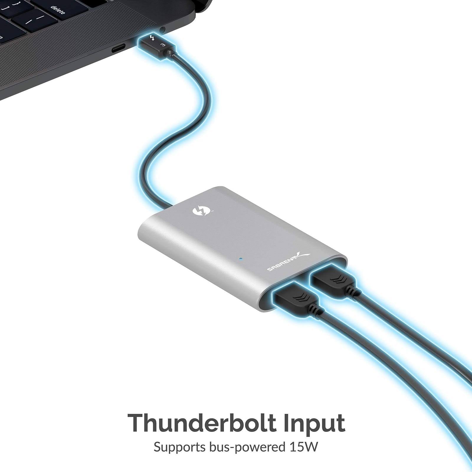 Thunderbolt 3 to Dual HDMI 2.0 Adapter B11515