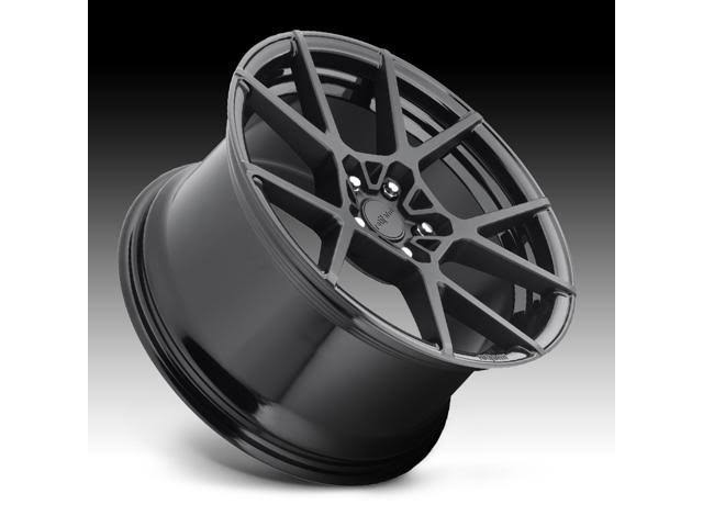 Matte Black 18x8.5 5x100 35mm Wheel Y116