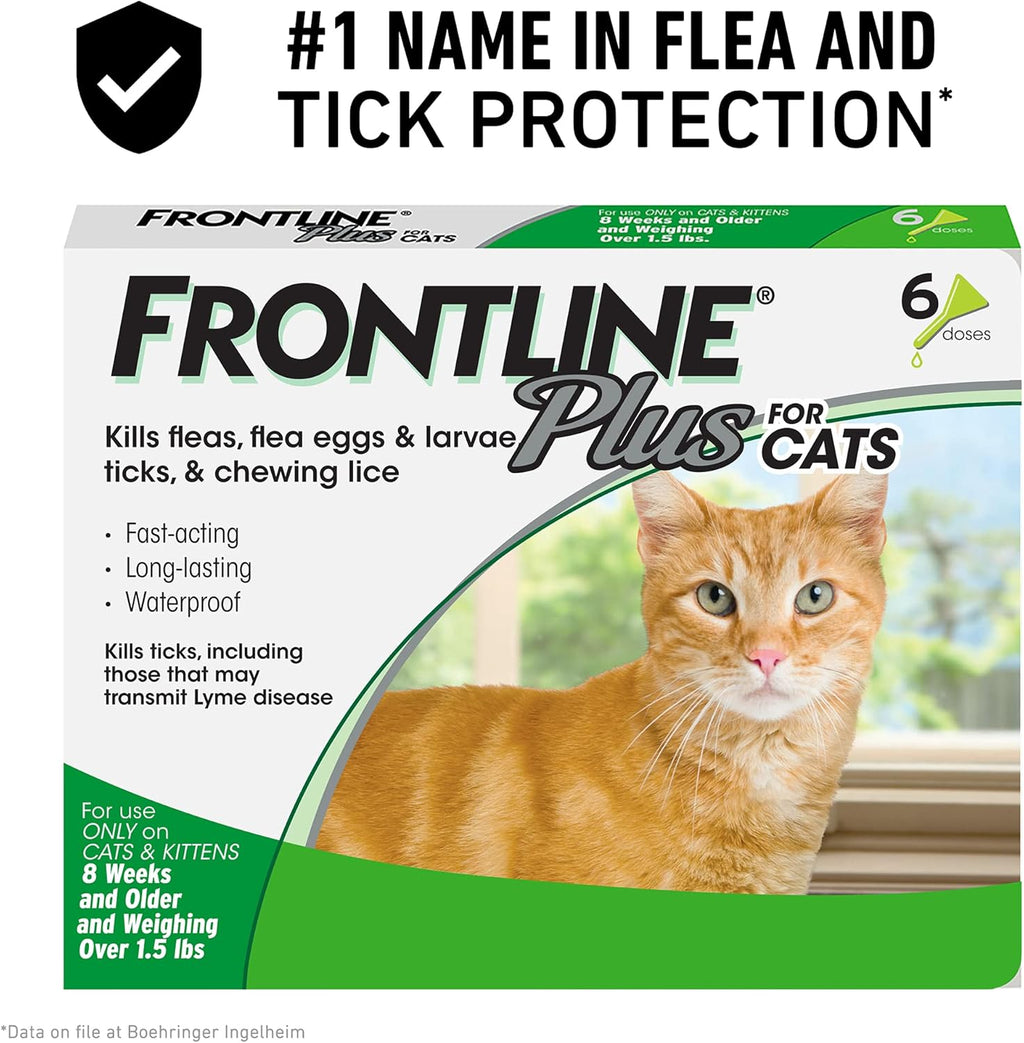 Flea and Tick Treatment for Cats Pack of 2 L2821