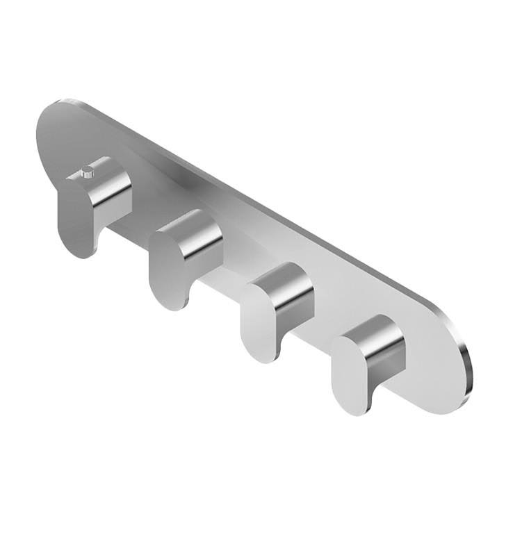 Polished Chrome Thermostatic Valve Trim Plate with Handle G3126