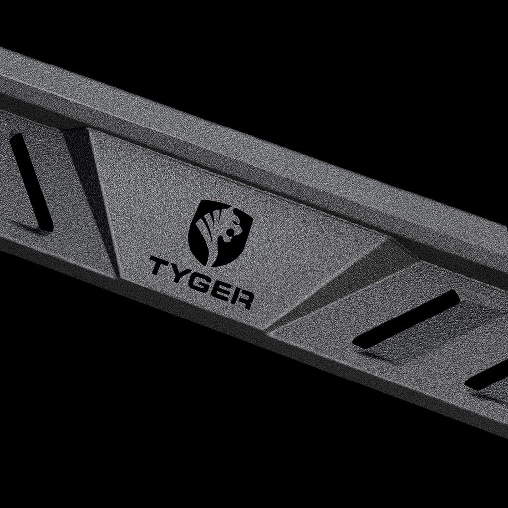 Textured Black Side Step Rails Z10953