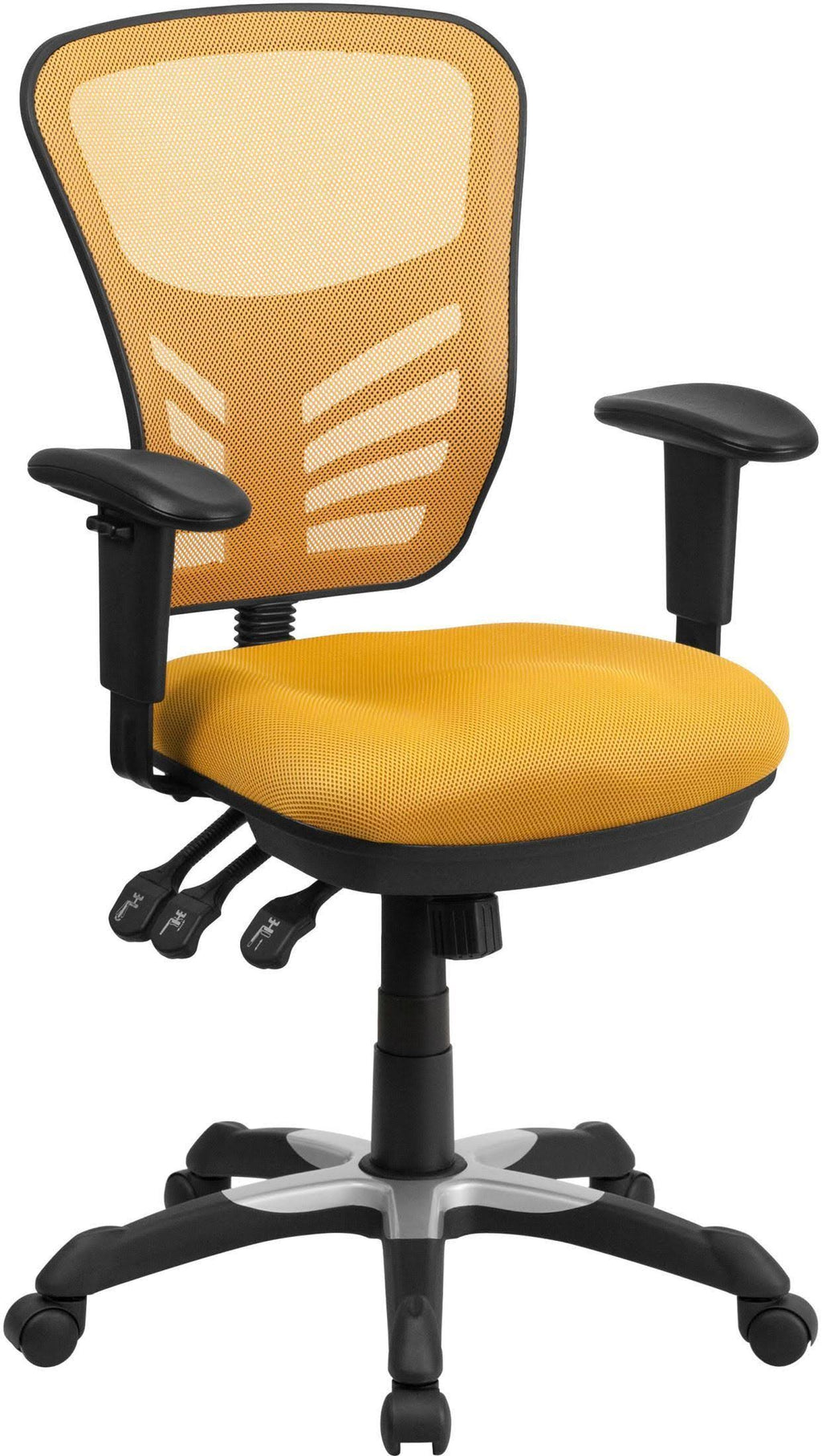 Mid-Back Mesh Executive Swivel Chair with Adjustable Arms N466927