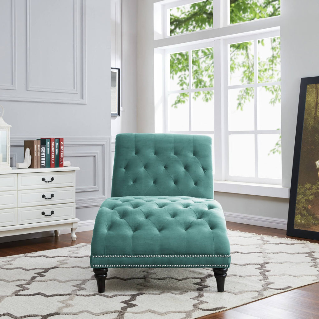 Turquoise Blue Chaise F44275
