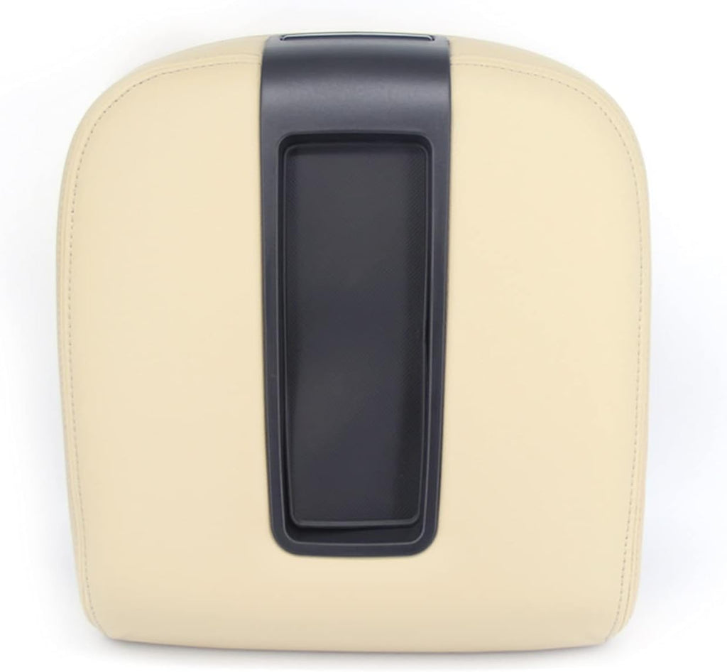Center Console Lid Armrest Cover (Beige) Pack of 2 W3782