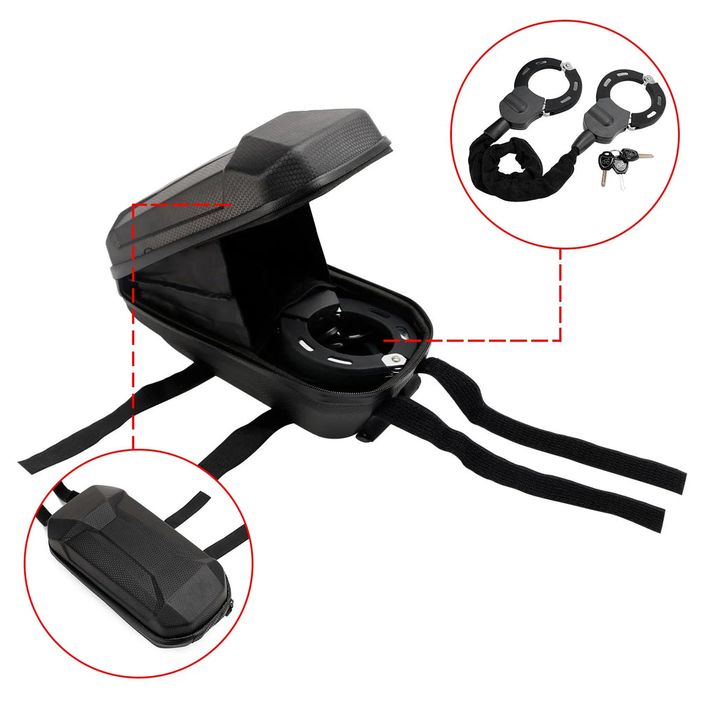 Motorcycle Electric Scooter Lock with 60cm Chain Lock and Key Y594