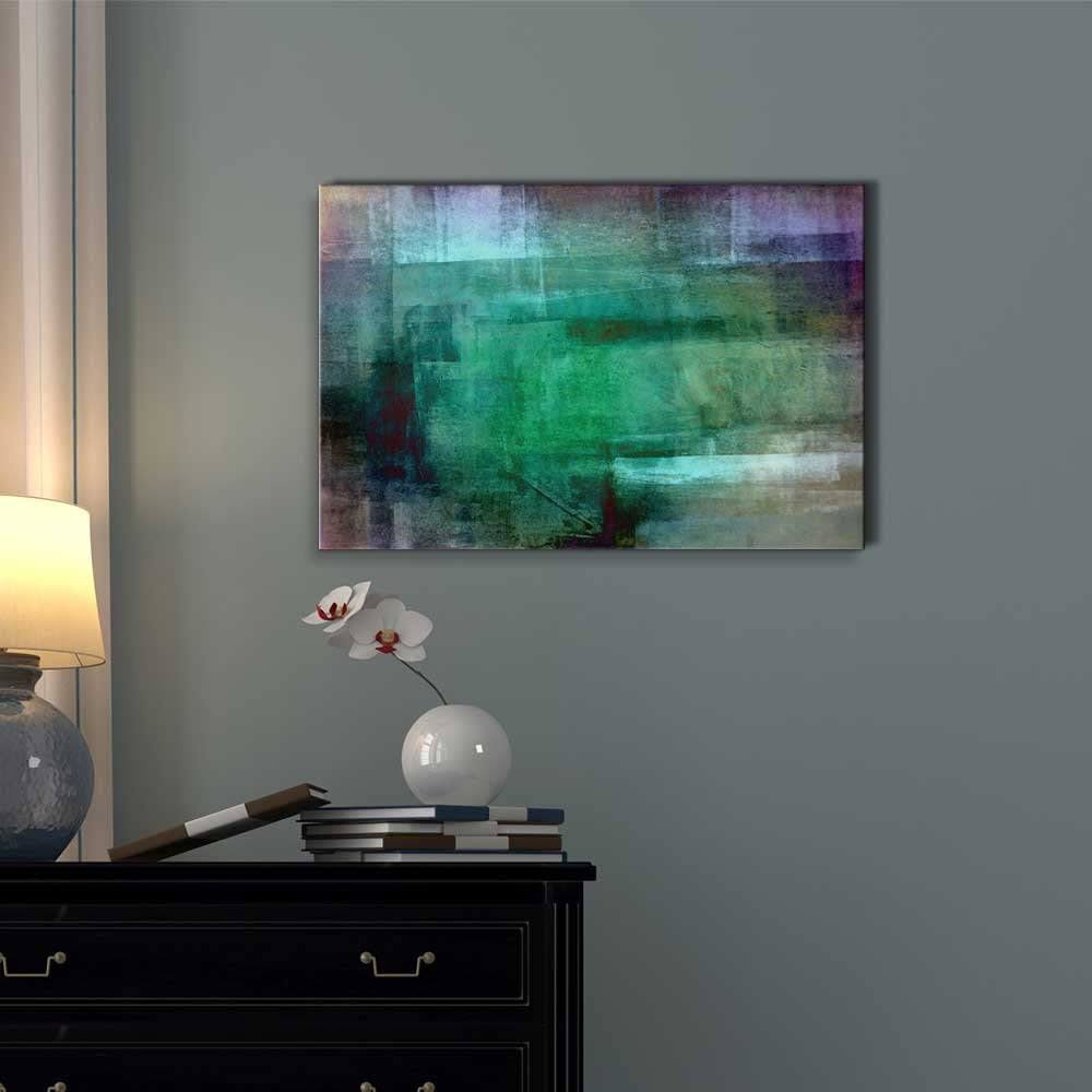 Abstract Painting on Canvas, 32 x 48 Inches H689