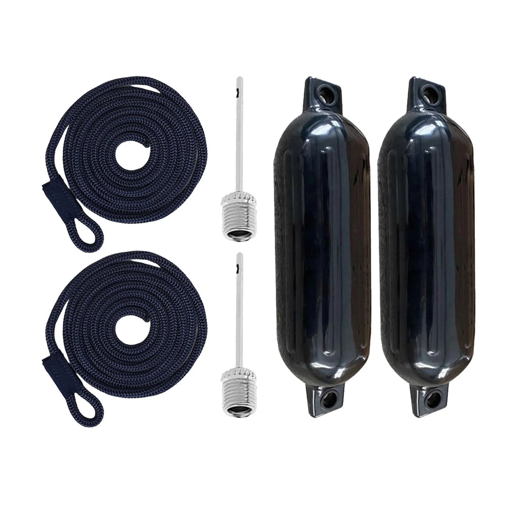 Inflatable Marine Boat Bumper with 2 Ropes U7161