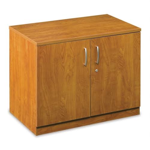 Black Laminate Double Door Storage Cabinet R279