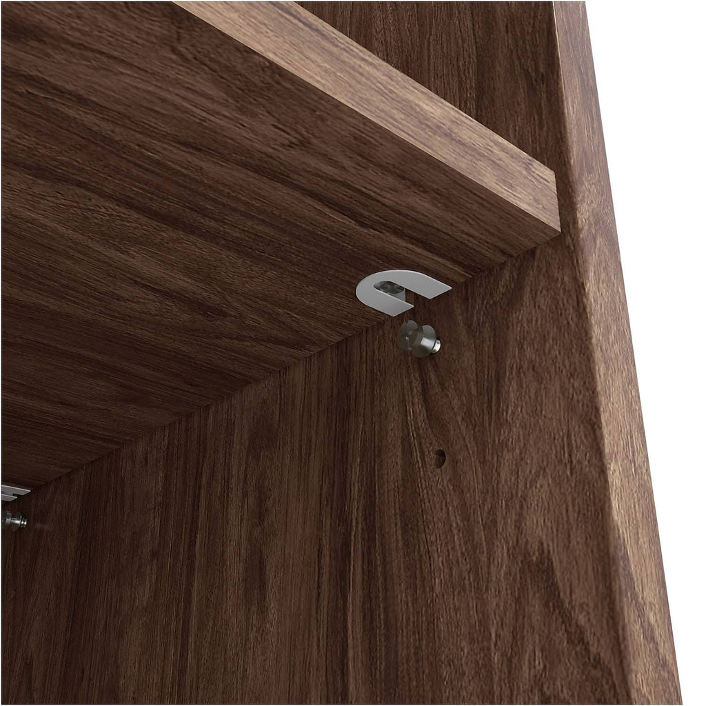 3 Shelf Laminate Bookcase Espresso G78717