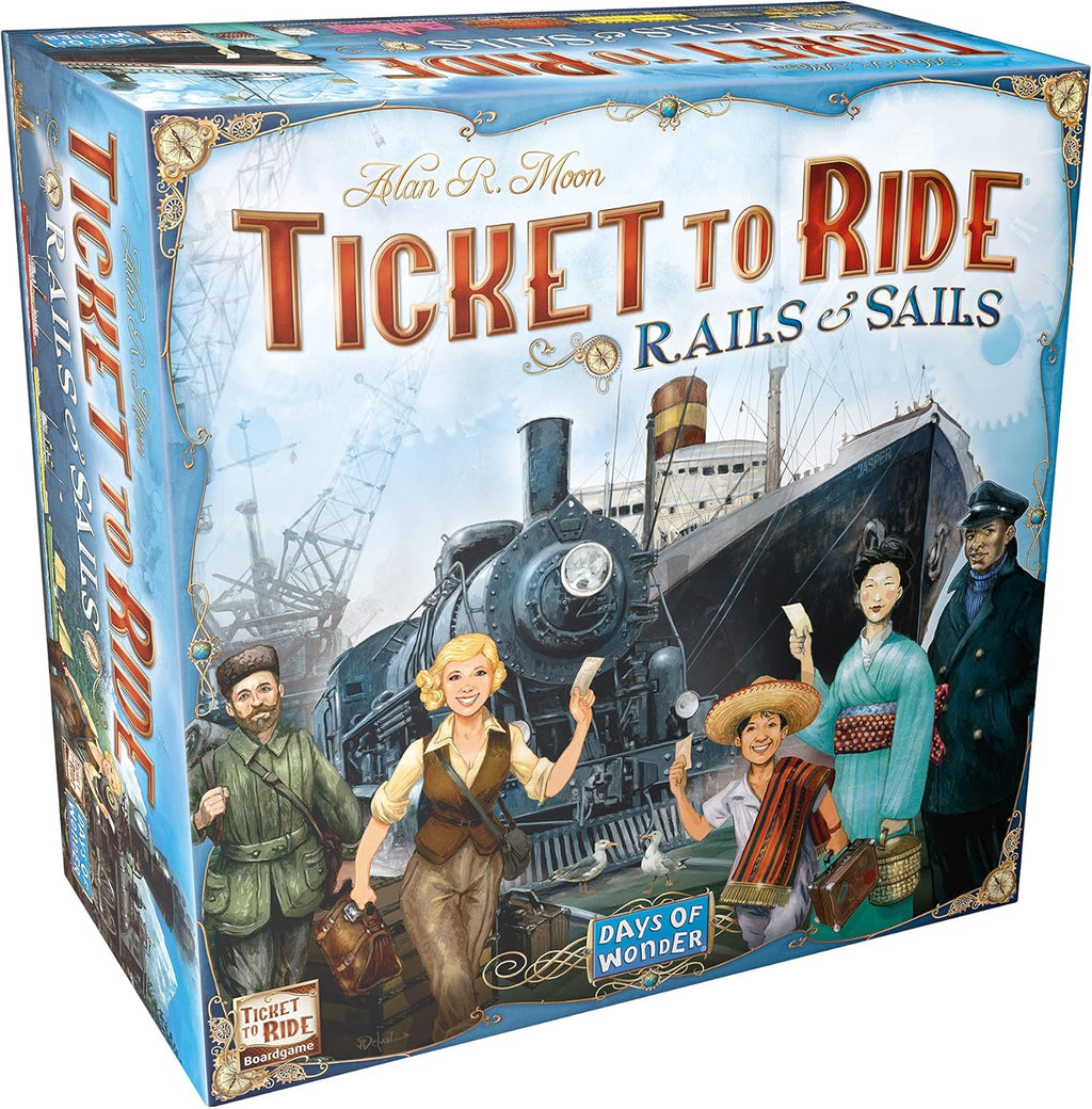 Ticket to Ride Rails & Sails Board Game A31191
