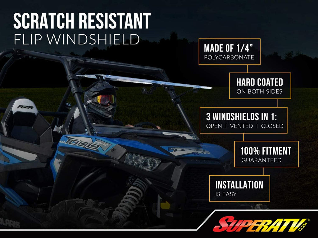 3-in-1 Flip Windshield for CFMOTO ZForce T700095
