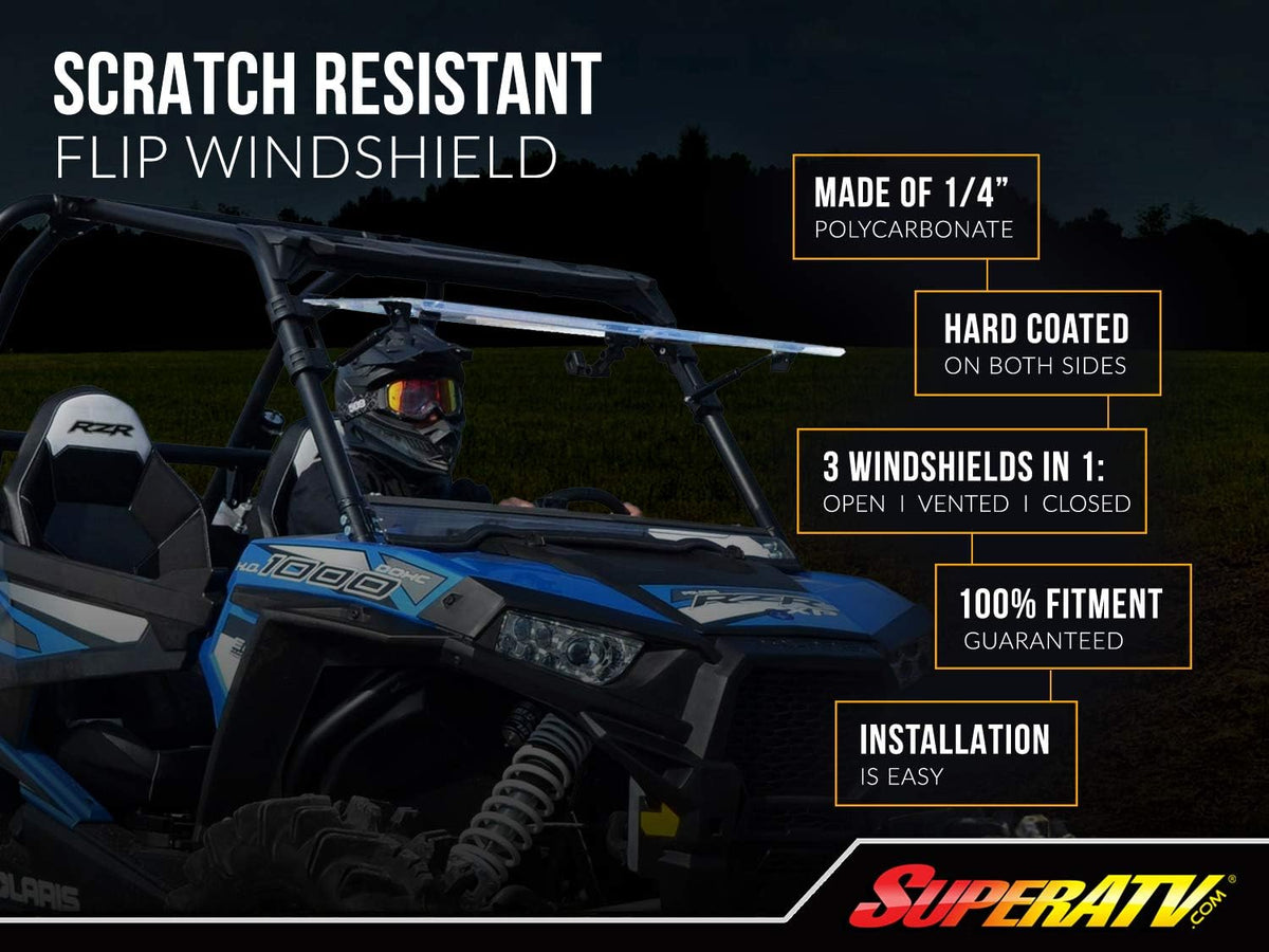 3-in-1 Flip Windshield for CFMOTO ZForce T700095