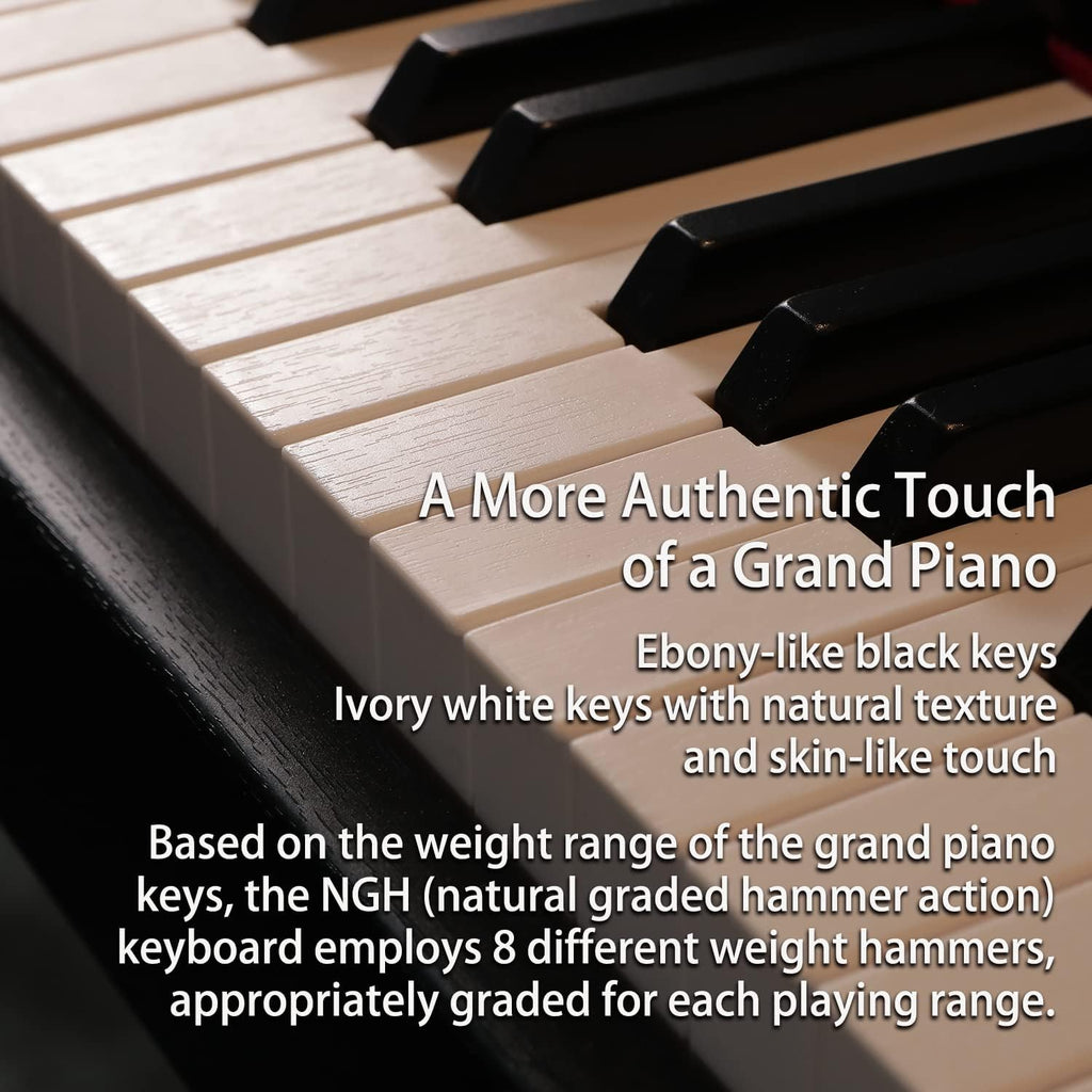 88-Key Weighted Hammer-Action Digital Piano W221