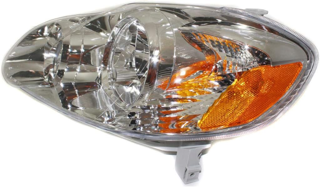 Passenger Side Headlight for Toyota Corolla 2005 2006 2007 2008 O30239