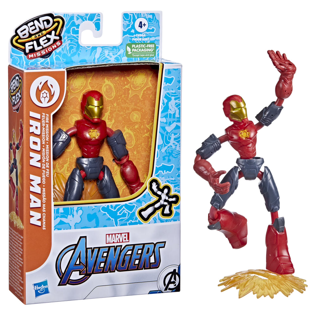 Iron Man Fire Mission Action Figure Q2523