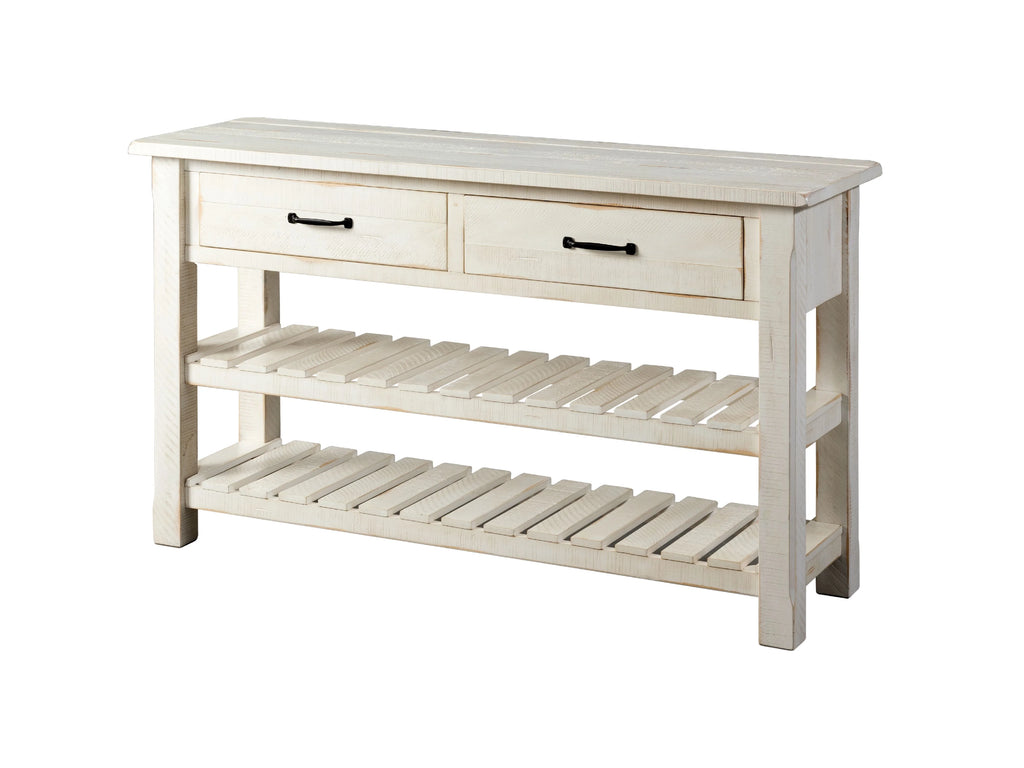 Antique White Sofa Table X2688
