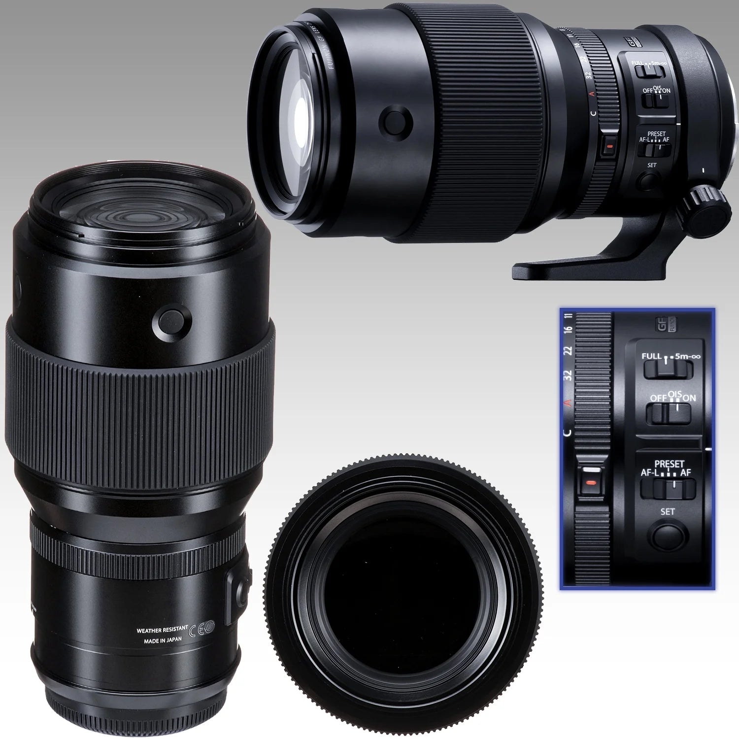 Fujifilm GF 250mm f/4 R LM OIS WR Lens Bundle 14pc H358117