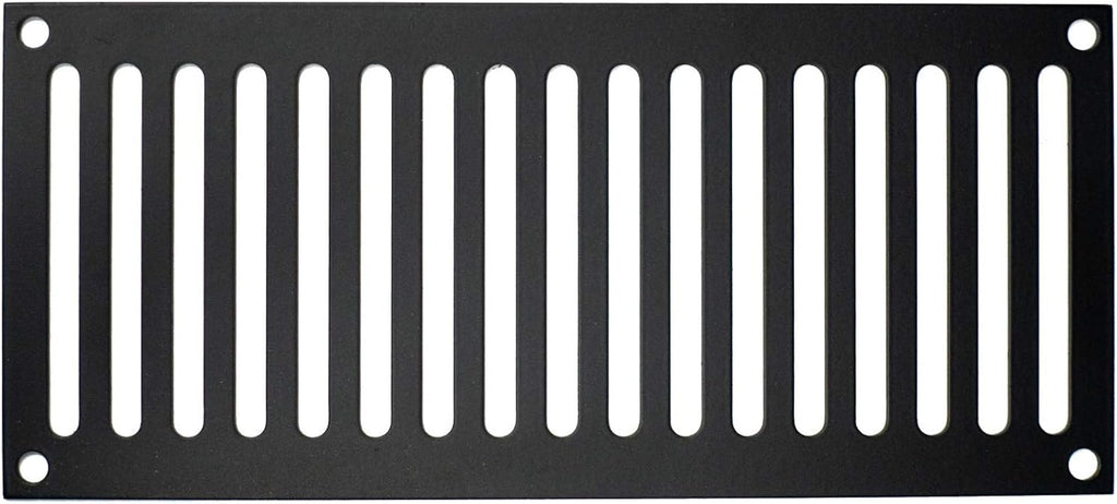 Black Stainless Steel Fire Pit Enclosure Vent, Set of 2 L3968