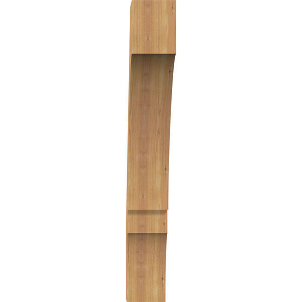 5 1/2x22W x 28x22D x 40x22H Balboa Smooth Brace, Western Red Cedar L1876