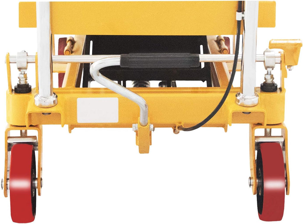 Single Scissor Hydraulic Lift Table/Cart 1760lbs Capacity 39.4 Lifting Height D629